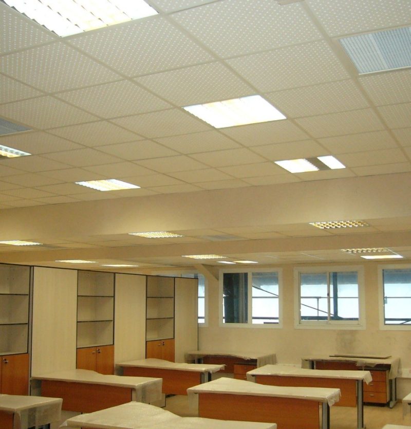 T-bar ceilings