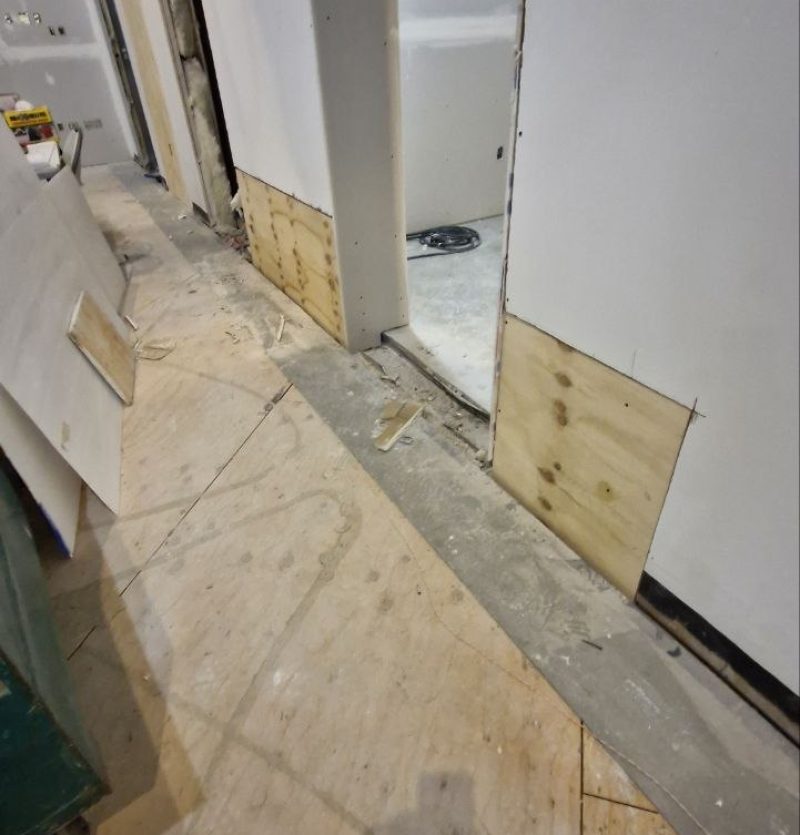drywall & framing repairs
